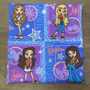 Lil Bratz Sewing Fabric 1/3 Yard 2004 Retired Out of Print Glitter Cotton